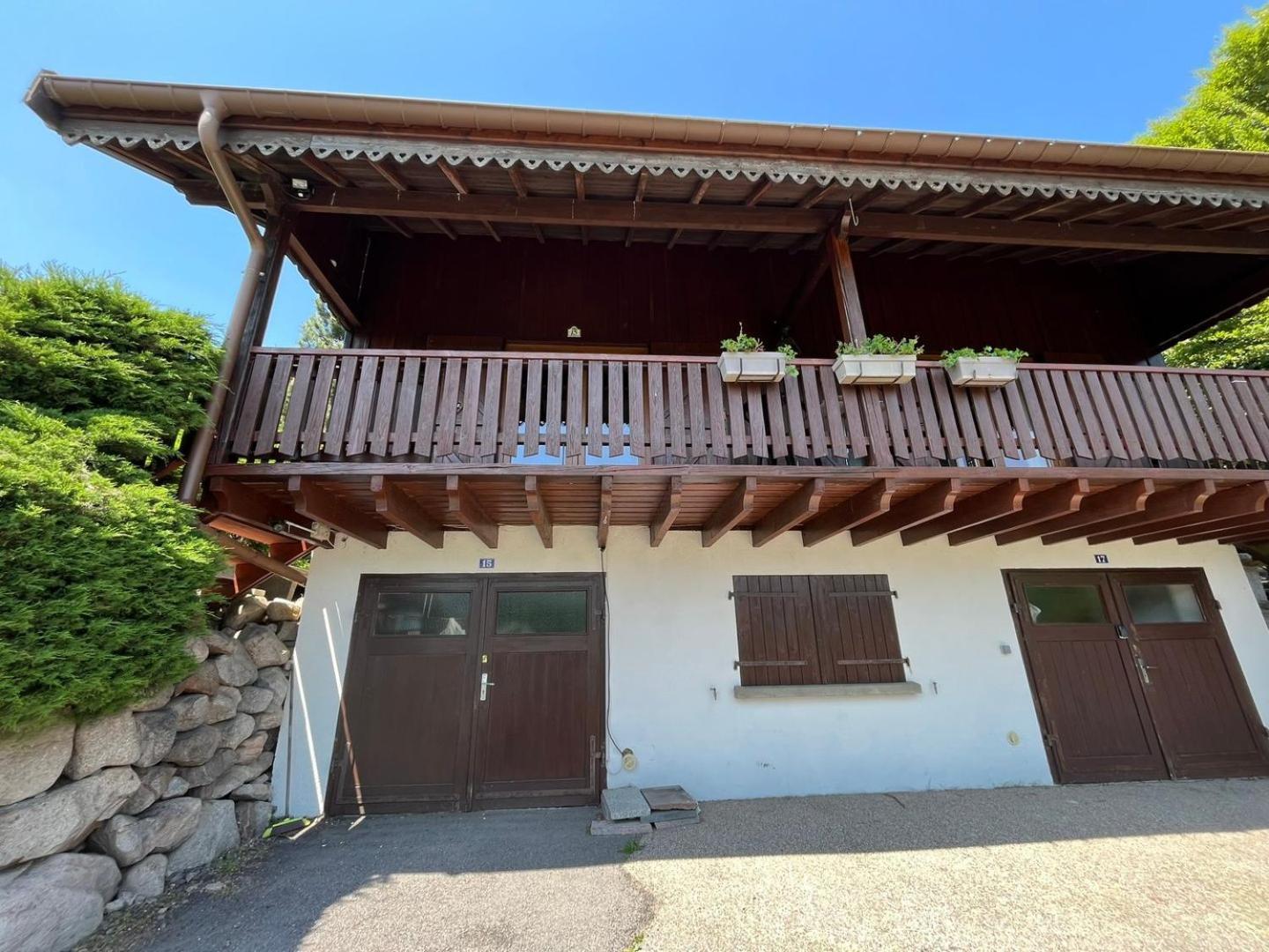 Chalet Bois Vue Panoramique : 2 Logements Et Sauna Bussang Exterior photo