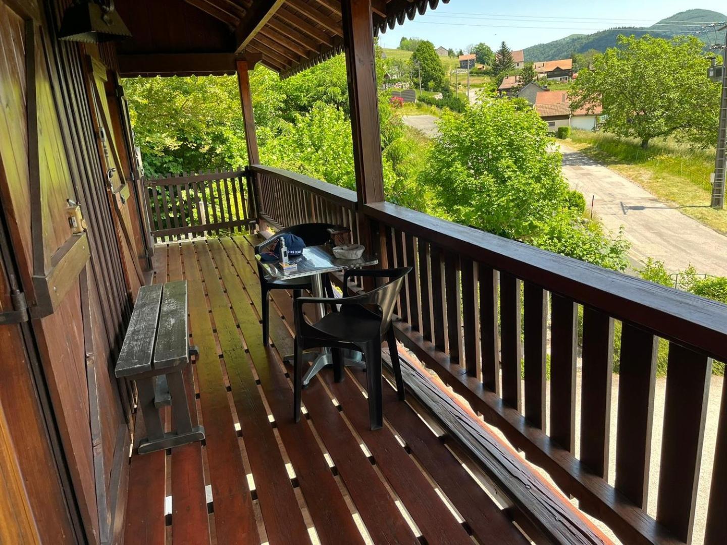Chalet Bois Vue Panoramique : 2 Logements Et Sauna Bussang Exterior photo